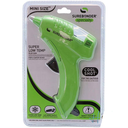 Super Low-Temp Mini Glue Gun / Mini Pistola de Pegamento de Temperatura Súper Baja Adhesivos / Pegamentos SureBonder