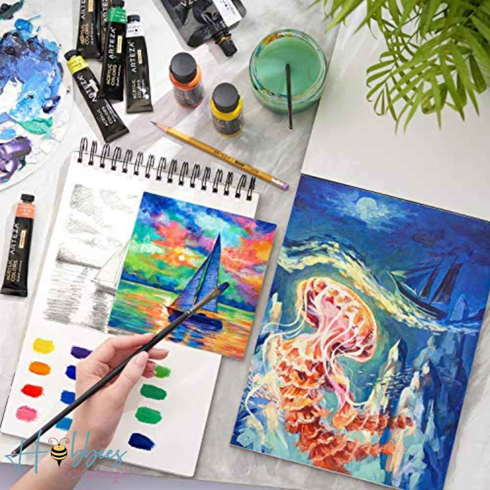 Strathmore Vision Cold Press Watercolor Pad 9 x 12&quot; / Papel para Acuarela Papel para Arte Strathmore