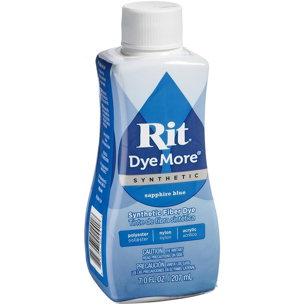 Rit DyeMore  Liquid Sapphire Blue / LÃquido para Teñir Azúl Safiro Pintura para Tela Rit