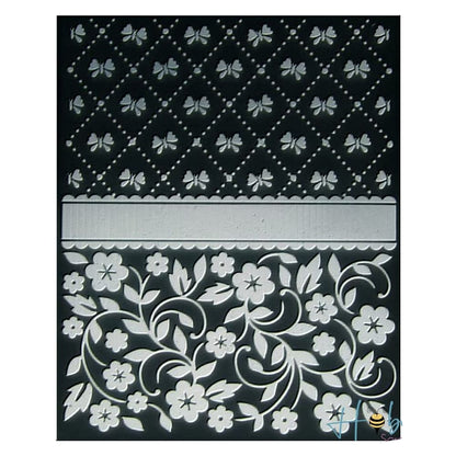 Folder de Grabado Flores y Mariposas Folders de Grabado Hobbees