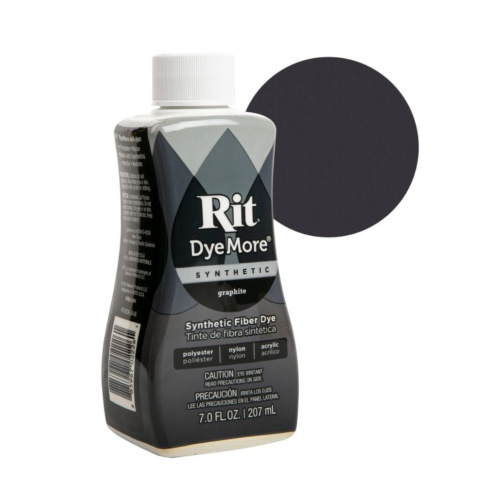 Rit DyeMore Liquid Graphite / LÃquido para Teñir Grafito Pintura para Tela Rit