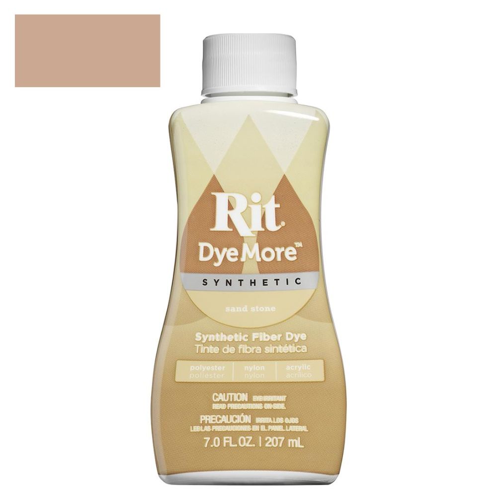 Rit DyeMore Liquid Sand Stone / LÃquido para Teñir Café Pintura para Tela Rit