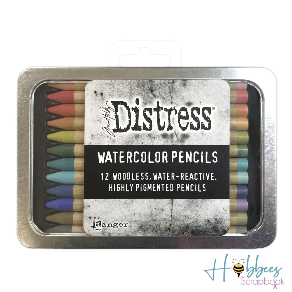 Tim Holtz Distress Watercolor Pencils / Lápices de Acuarela Set 3
