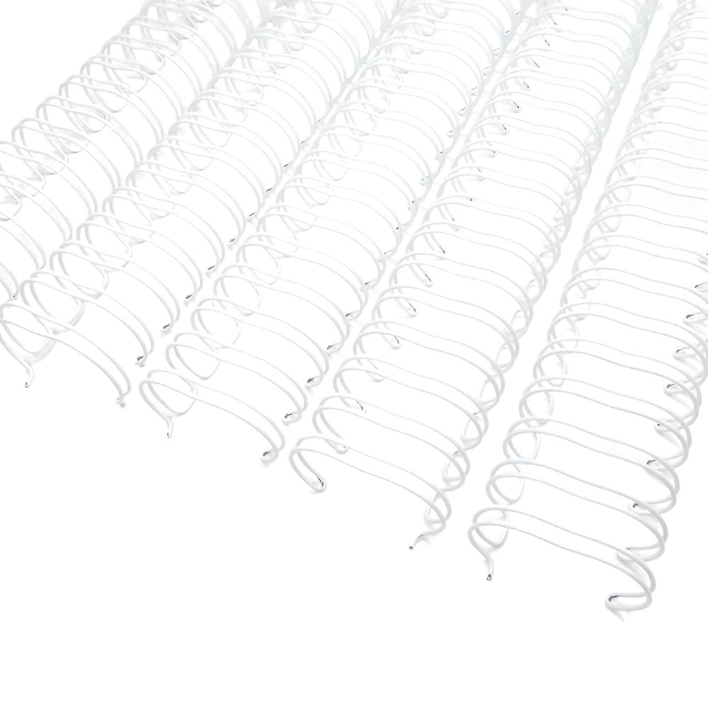 Owire Binding White 3/8" / Arillos Metálicos Blancos - 0.95 cm Descontinuado Zutter