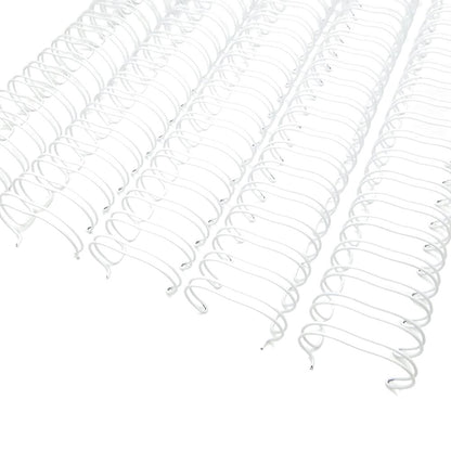 Owire Binding White 3/8" / Arillos Metálicos Blancos - 0.95 cm Descontinuado Zutter