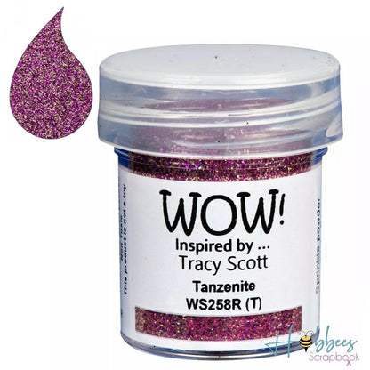 Tanzenite Embossing Powder / Polvo de Embossing Lila Descontinuado Wow!