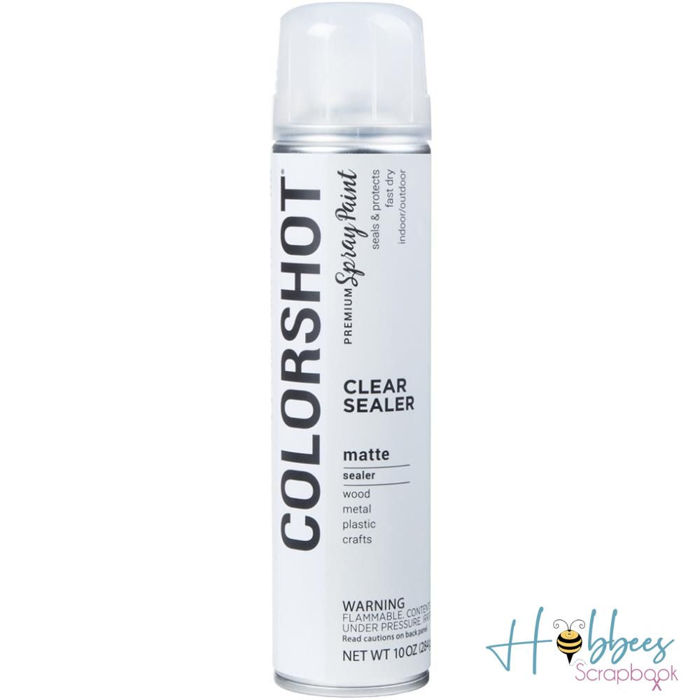 ColorShot Aerosol Spray Sealer Matte / Sellador en Aerosol Mate Pintura y Medios Mixtos Colorshot