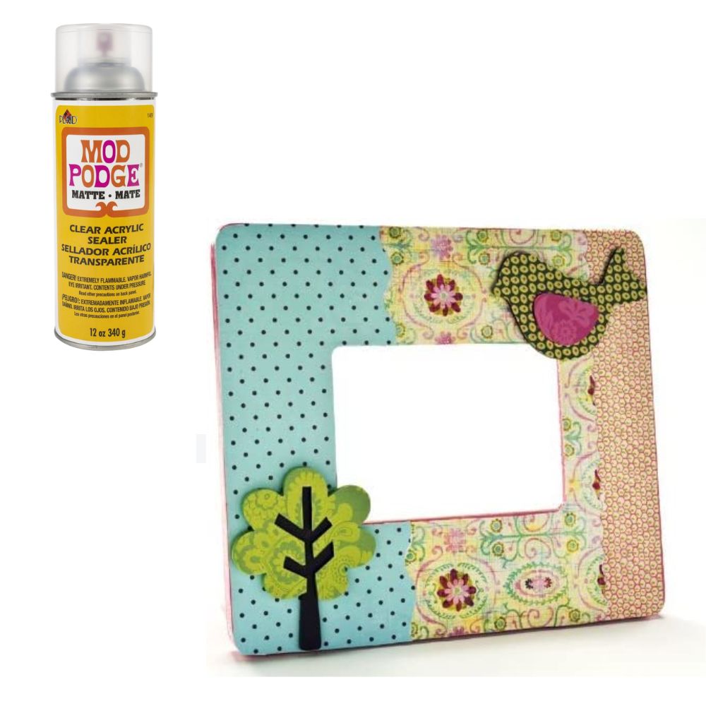 Mod Podge Clear Acrylic Aerosol Sealer / Sellador AcrÃlico Transparente Adhesivos / Pegamentos Plaid