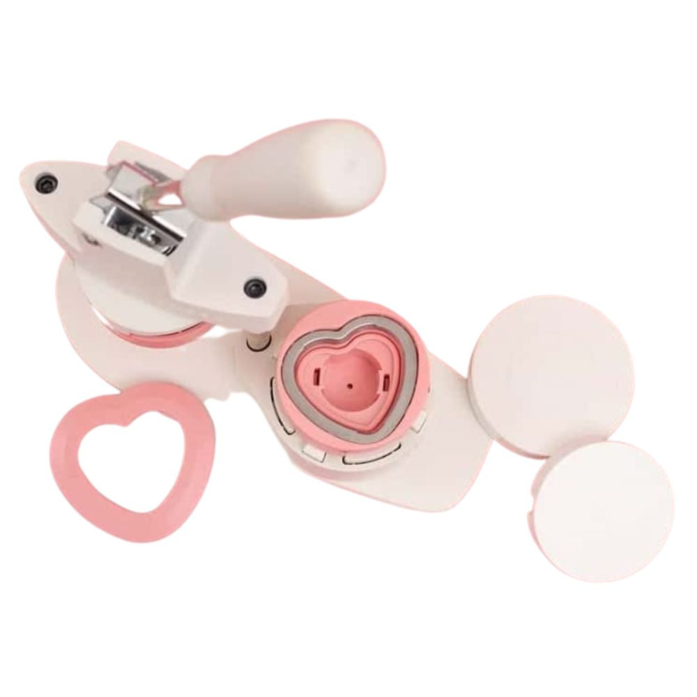 Button Press Inserts Heart / Inserto de Corazón Button Press Accesorios para Suajadoras We R Memory Keepers