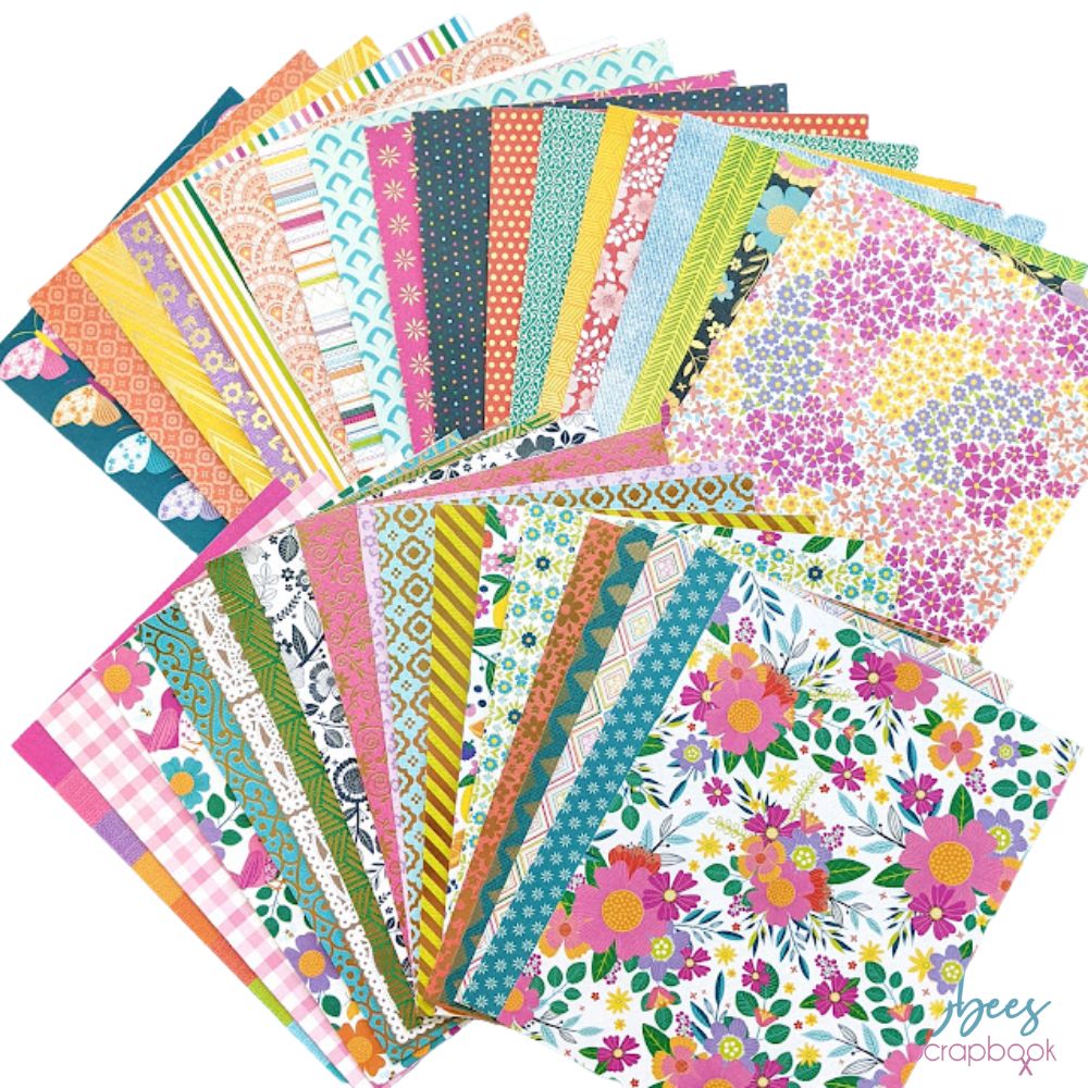 Splendid Paper Pad 6 x 8" / Block de Papel Espléndido Descontinuado American Crafts