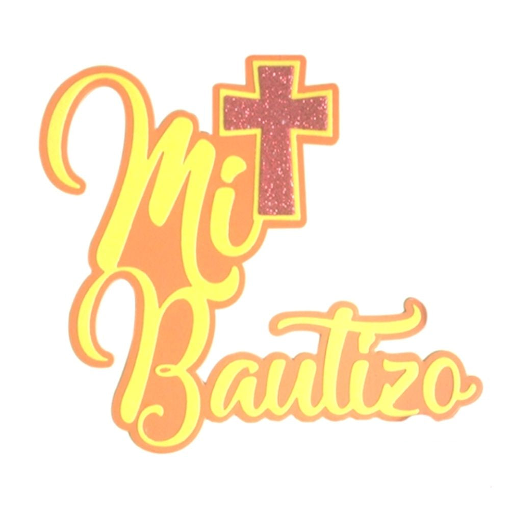 Suaje de Mi Bautizo y Cruz Dados de Corte / Suajes / Troqueles Hobbees