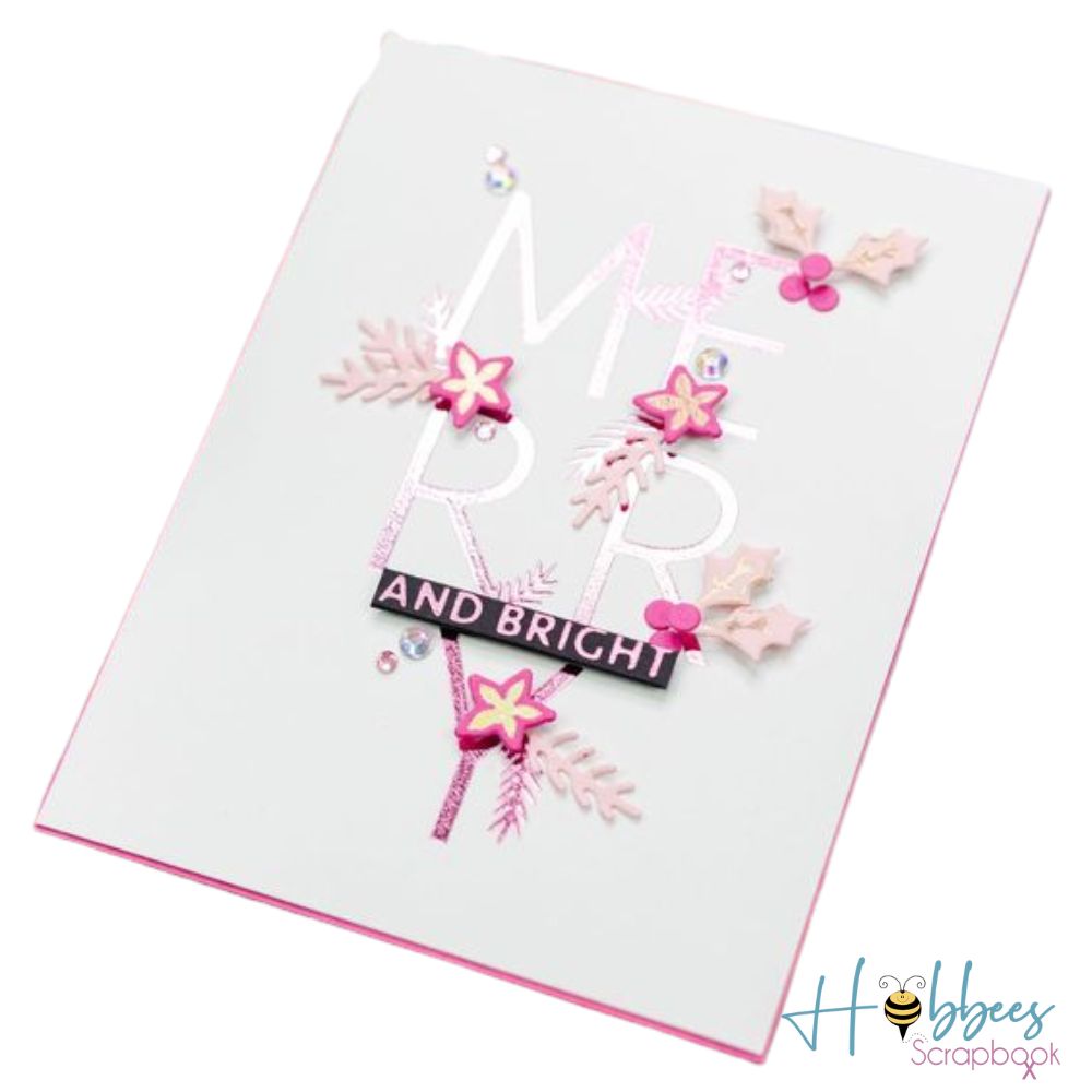 Minc Mint &amp; Light Pink Reactive Foil / Rollo de Papel Metalizado Menta con Rosa Claro Foil Heidi Swapp