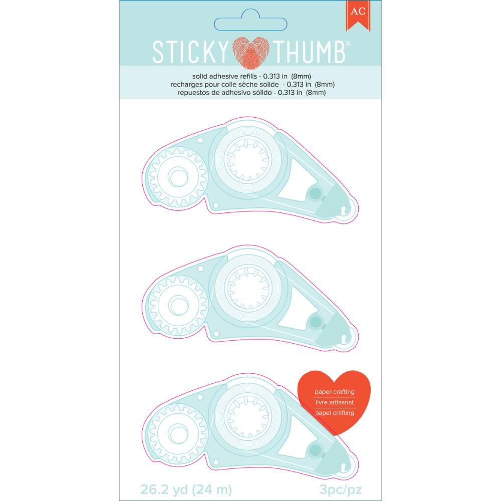 Sticky Thumb Adhesive Refills / Repuesto de Cinta Adhesiva