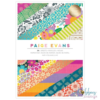 Splendid Paper Pad 6 x 8" / Block de Papel Espléndido Descontinuado American Crafts