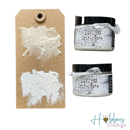 Tim Holtz Distress Grit Paste Translucent / Pasta de Arena Translúcida Medios Mixtos y Pastas Texturizadoras Tim Holtz