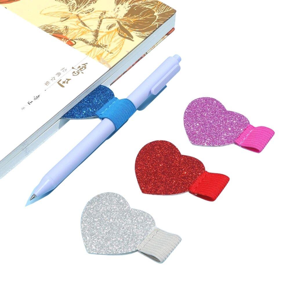 Sujetador de Corazón Rosa para Bolígrafo Caligrafía plumas Hobbees