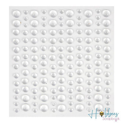 Perlitas Piedritas Gotitas Adornos Adhesivos / Dew Drops Adornos / Embellishments Craft Consortium