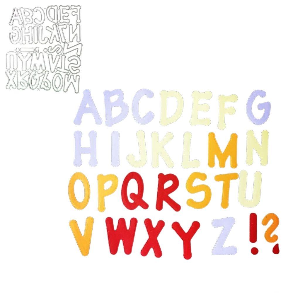 Suajes de Letras Mayúsculas