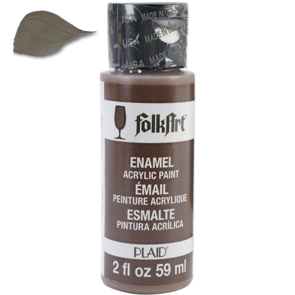 Enamel Paint Coffee Bean / Pintura de Esmalte Café Esmaltes Folk Art