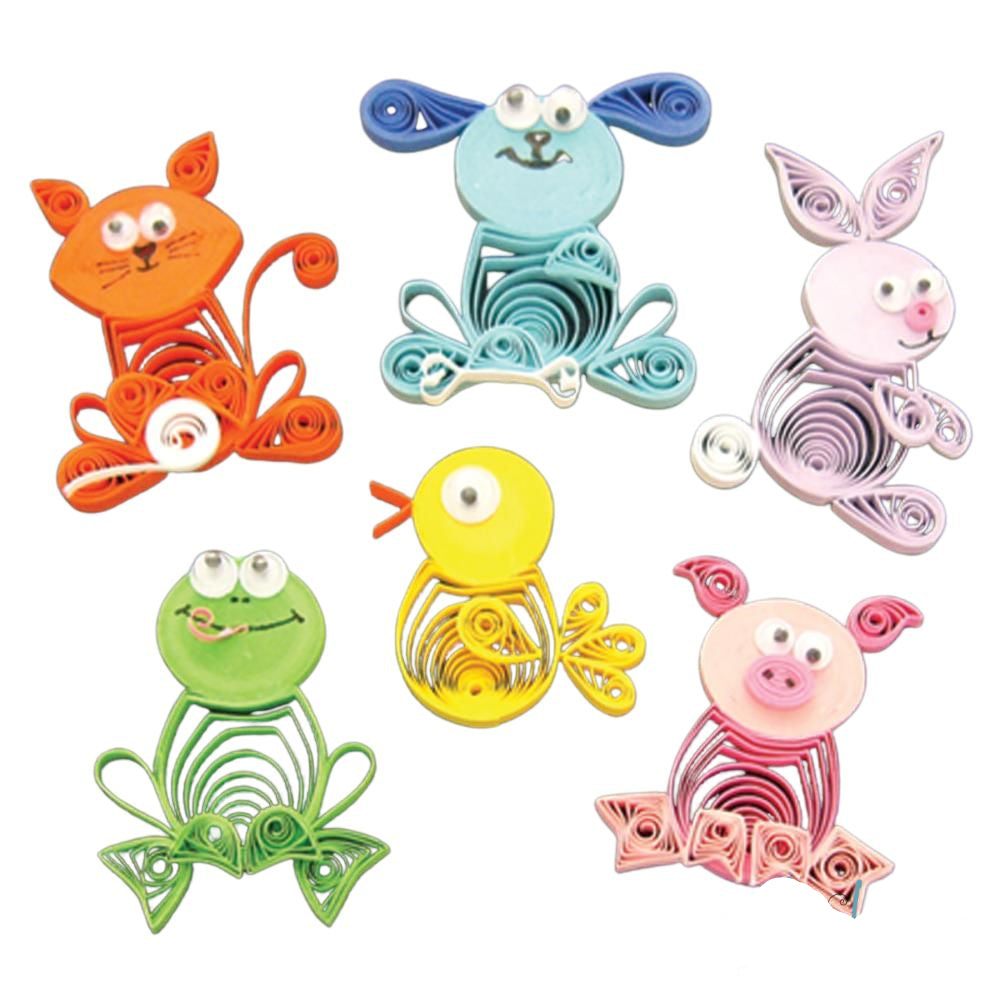 Animal Quilling Kit / Kit de Filigrana de Animales Filigrana Quilled Creations