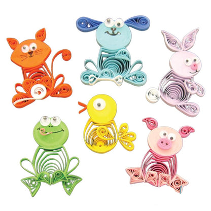 Animal Quilling Kit / Kit de Filigrana de Animales Filigrana Quilled Creations