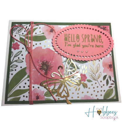 Wildflower Cardstock / Block de Cartulina Flor Silvestre Descontinuado DCWV