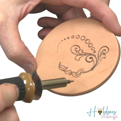 Leather Branding Tool / Herramienta para Marcar Cuero Descontinuado Walnut Hollow Non Wood