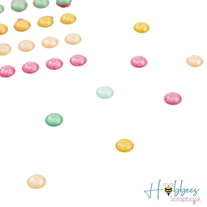 Beautiful Things Enamel Candy Dots / Estampas en 3D Decorativas Descontinuado BoBunny
