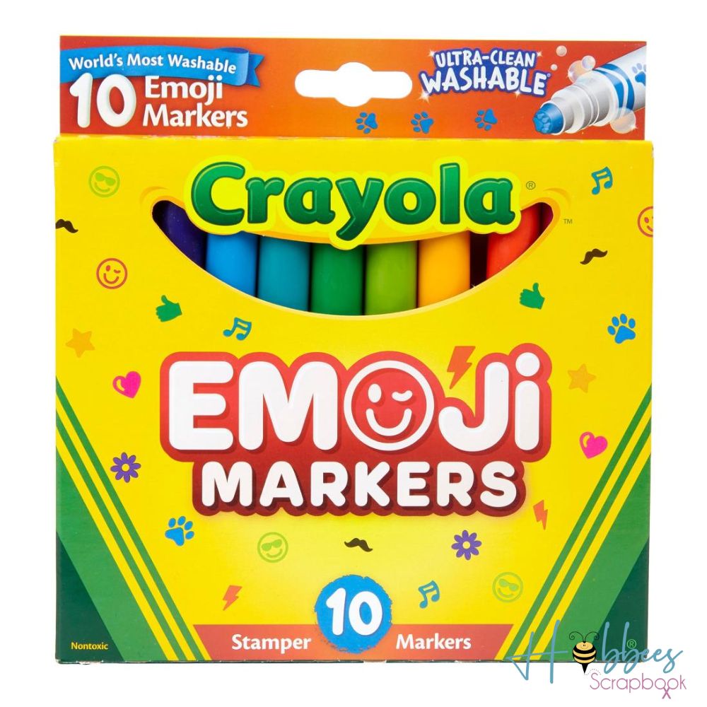 Ultra-clean Washable Stampers / Marcadores Lavables con Sellos Descontinuado Crayola
