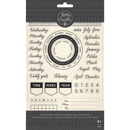 Kelly Creates Stamps Calendar /  Sellos de Calendario Descontinuado Kelly Creates