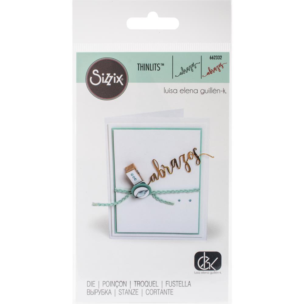 Thinlits Dies Abrazos / Suaje de Abrazos Descontinuado Sizzix