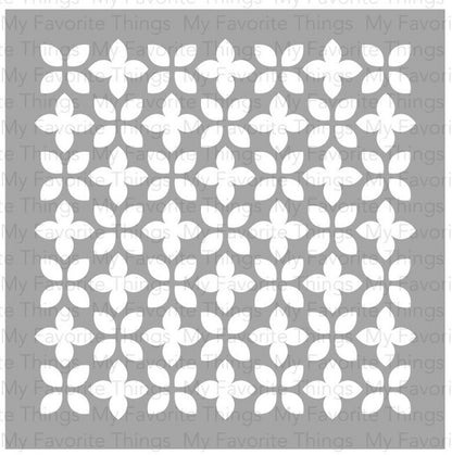 Abstract Petals Stencil / Plantilla de Petalos de Flor Descontinuado My Favorite Things