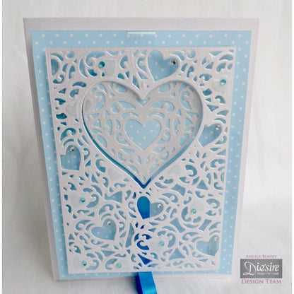 Suaje de Corte para Hacer Fondos de Corazones / Adore Descontinuado Crafter&