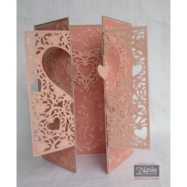 Suaje de Corte para Hacer Fondos de Corazones / Adore Descontinuado Crafter&
