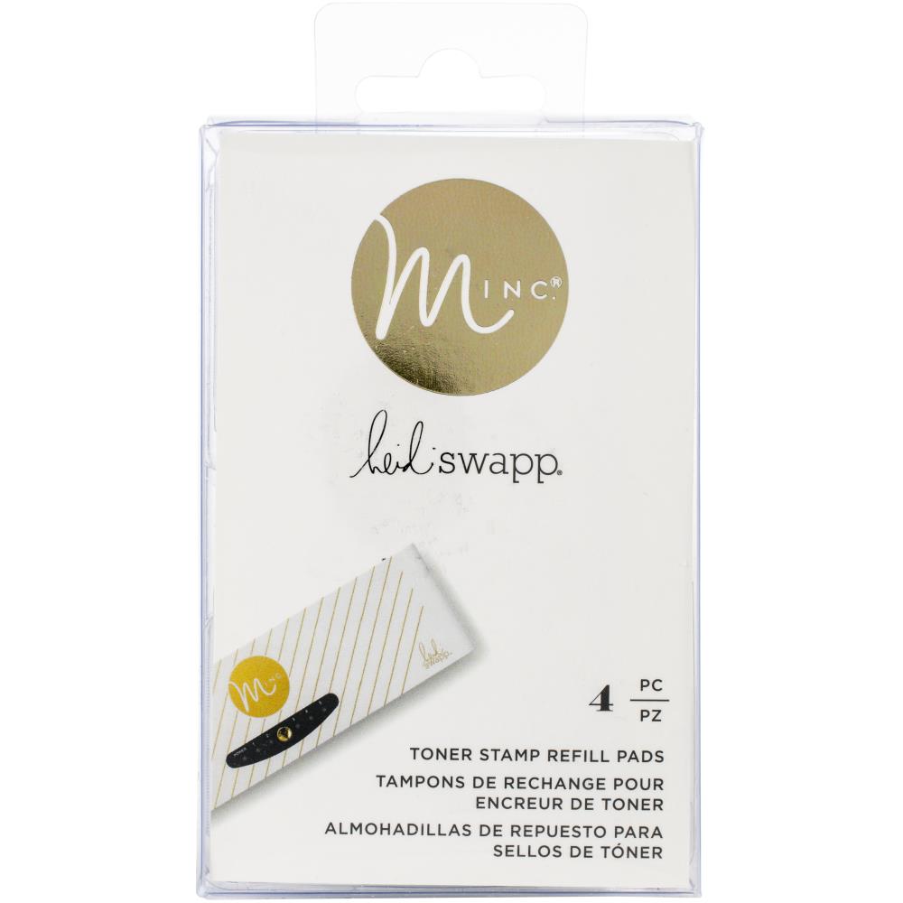 Minc Toner Stamping Stamp Pad Refills / Repuestos de Almohadillas para Tinta Tóner Foil Reactivo Heidi Swapp