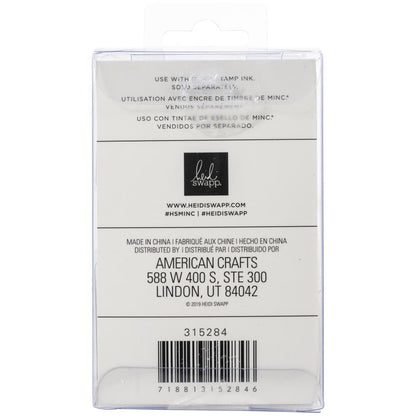 Minc Toner Stamping Stamp Pad Refills / Repuestos de Almohadillas para Tinta Tóner Foil Reactivo Heidi Swapp