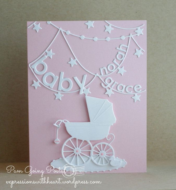 Suaje de Corte de Alfabeto / Large Parker Lowercase Alphabet Descontinuado Memory Box