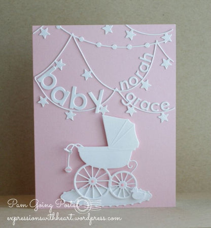 Suaje de Corte de Alfabeto / Large Parker Lowercase Alphabet Descontinuado Memory Box