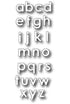 Alphabet Soup Dies / Suaje de Corte Sopa de Letras Descontinuado Memory Box