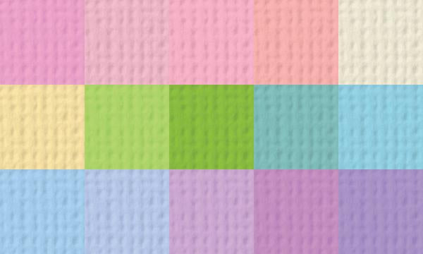 Spring 12" x 12" Papers / Block de Cartulina Texturizada Colores Pastel Descontinuado American Crafts