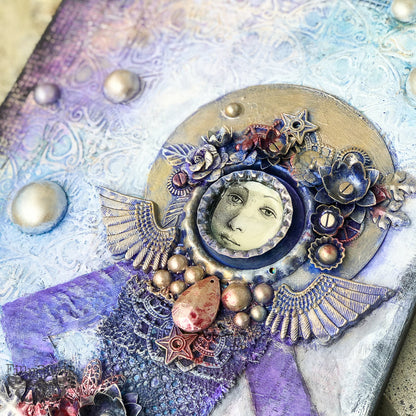 Finnabair Art Alchemy Metallique Wax Firebird / Pintura en Cera Fuego Pintura y Medios Mixtos Prima Marketing