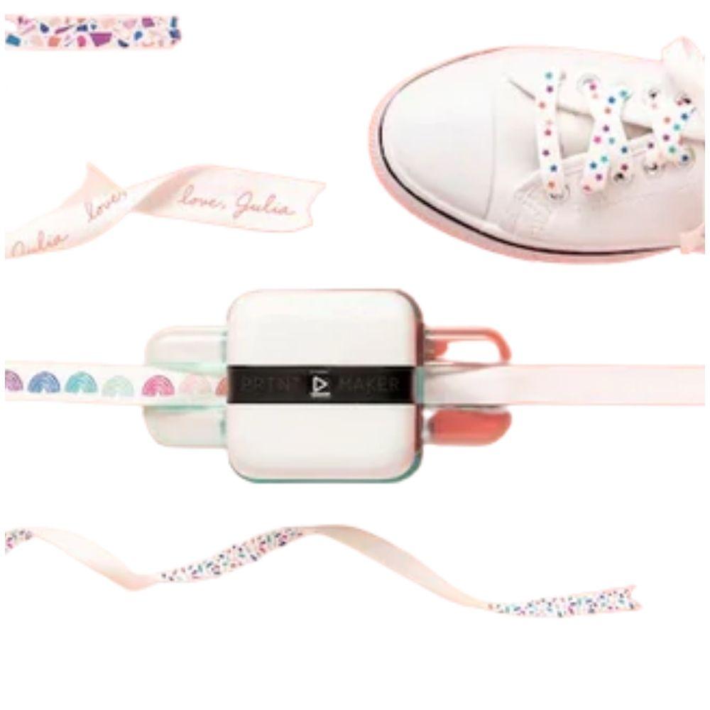 PrintMaker White Cotton Ribbon / Listón de Algodón Blanco PrintMaker Listones e Hilos We R Memory Keepers