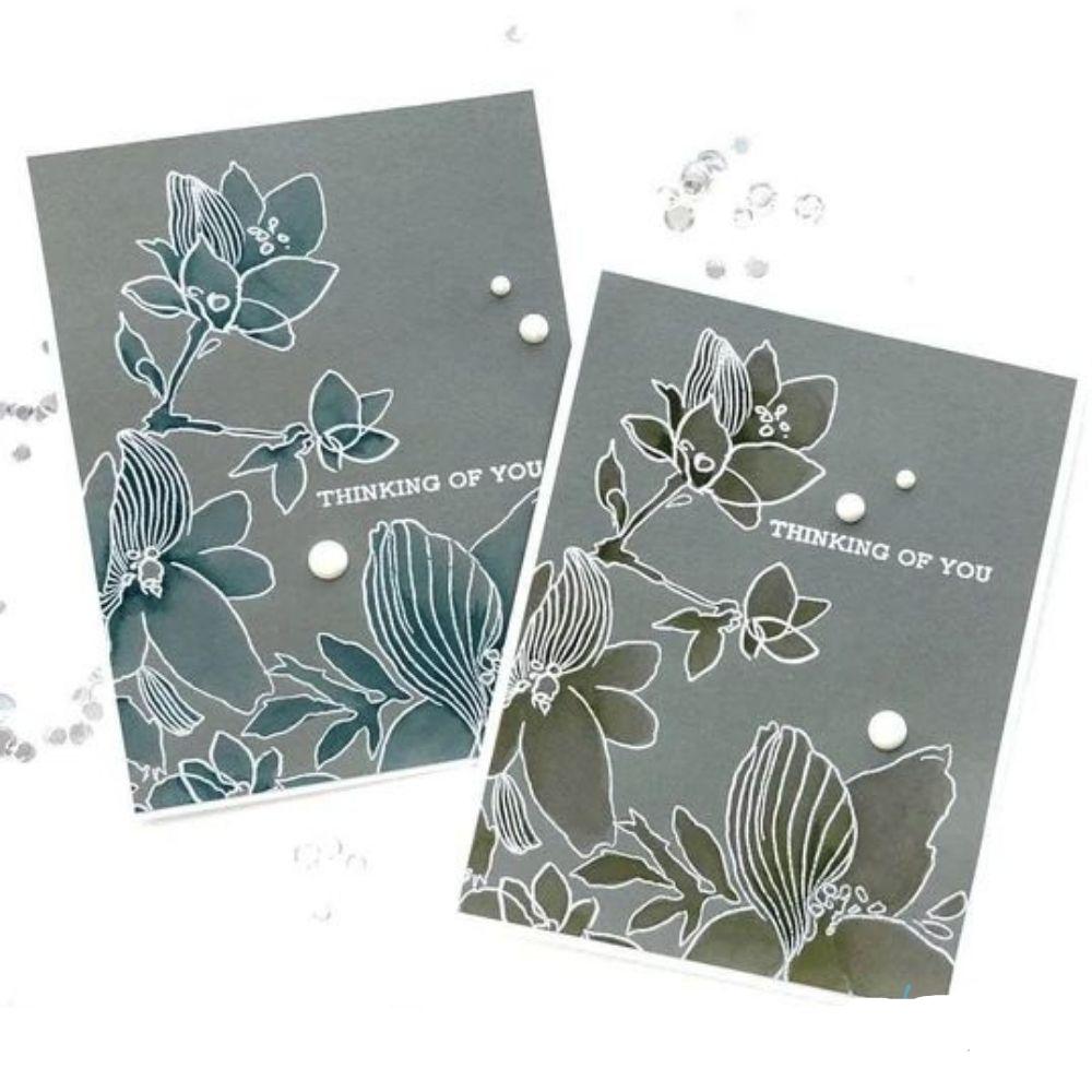 Opaque Bright White Embossing Powder / Polvo de Embossing Blanco Polvos de Embossing Wow!