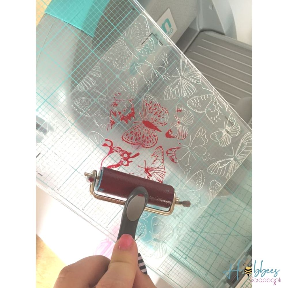 LetterPress Plates Wildflower / Planchas Tipográficas Flor Silvestre Serigrafìa We R Memory Keepers