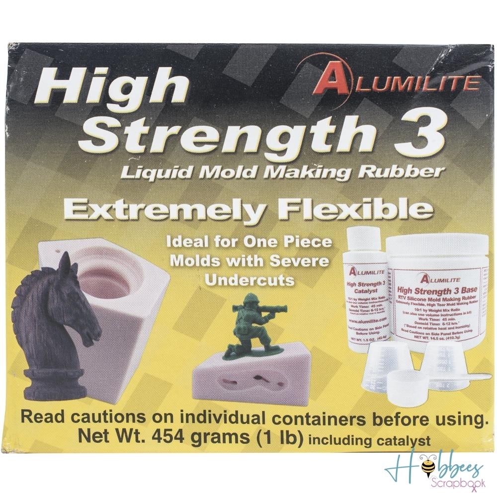 High Strength 3 Liquid Mold Making Rubber / Goma líquida para moldear Descontinuado Alumilite