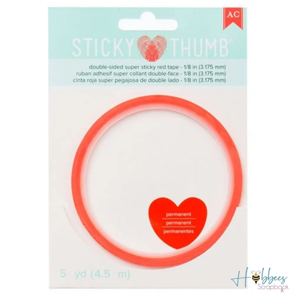 StickyThumb Red Tape / Cinta Adhesiva Roja