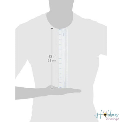 Plastic Ruler 12 &quot;/ Regla de Plástico Herramientas Westcott