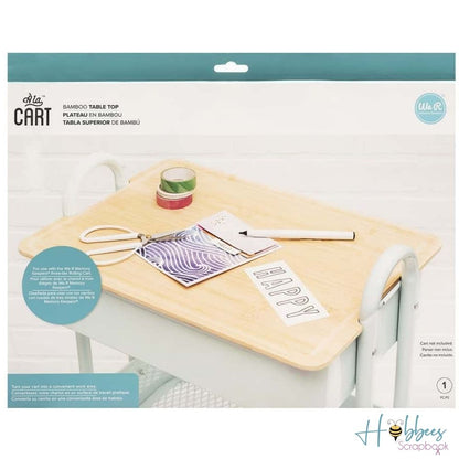 A La Cart BambooTray Top / Bandeja Superior de Bambú Descontinuado We R Memory Keepers