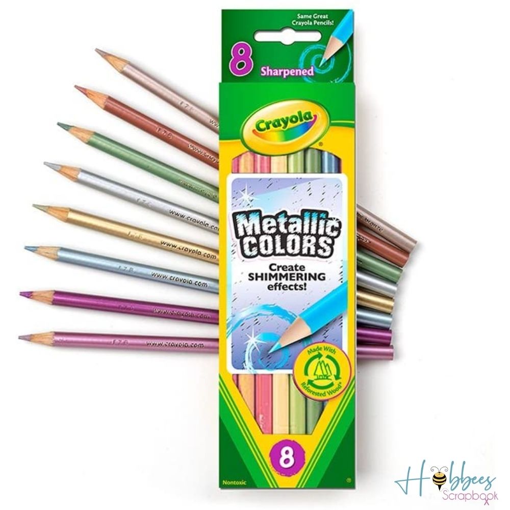 Crayola Metallic Colored Pencils / Lápices de Colores Metálicos