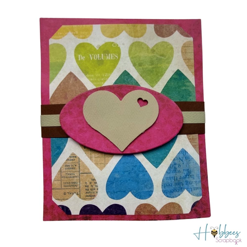 Paper Hearts Kaleidoscope / 1  Hoja de Papel Corazones Papel, Hojas Sueltas Vicki Boutin